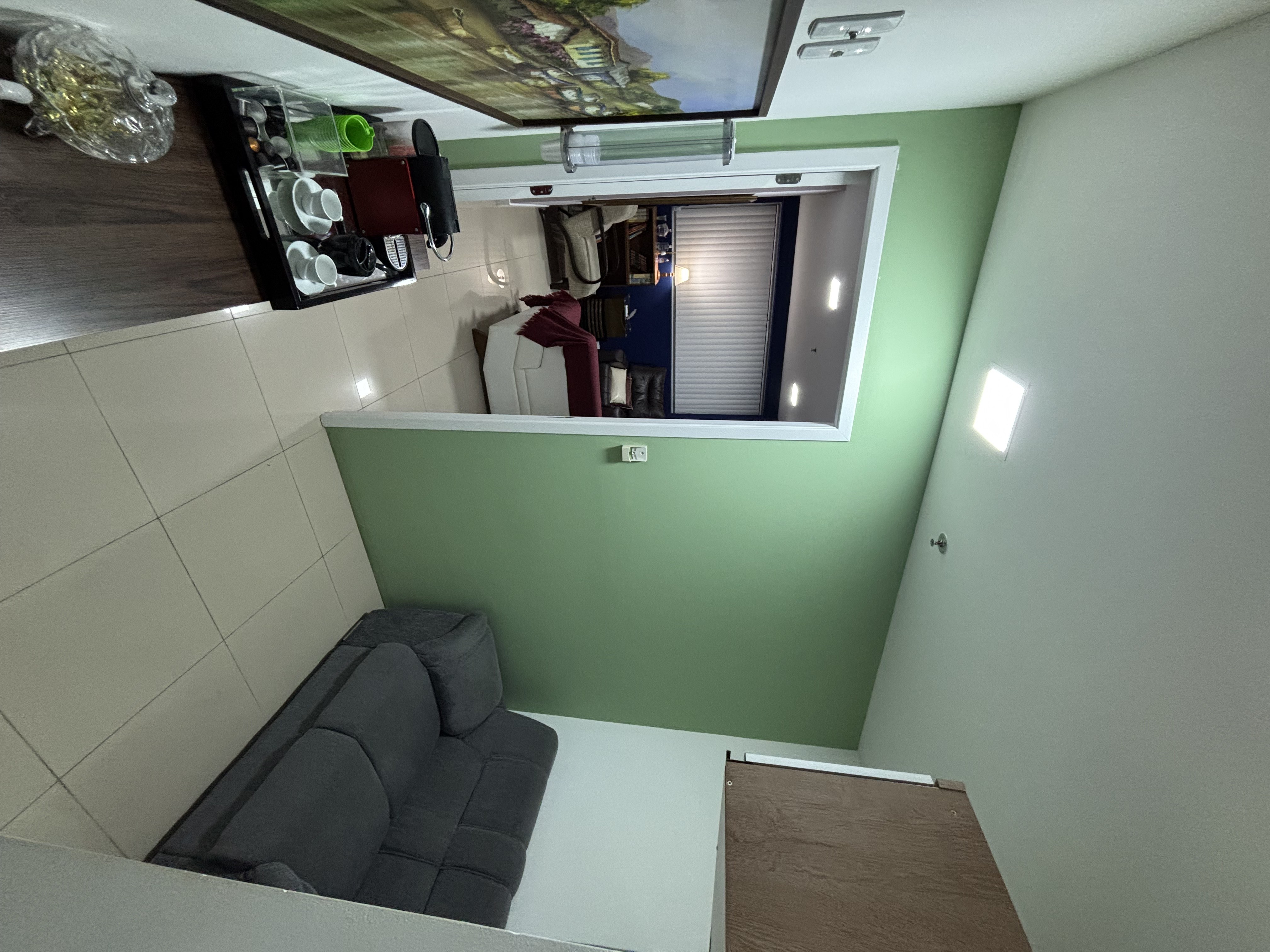 Sala de espera confortável